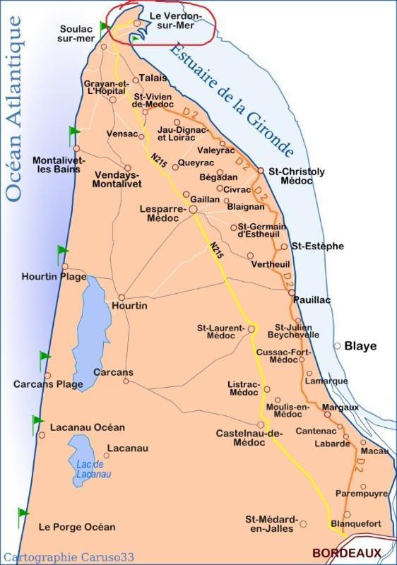 Appartement Le Verdon Sur Mer מראה חיצוני תמונה
